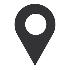 pin pointer location icon vector illustration design