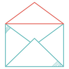 mail envelope isolated icon vector illustration design