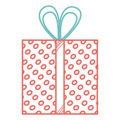 gift box present icon vector illustration design