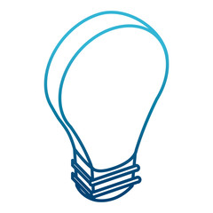 Bulb light energy icon vector illustration graphic design