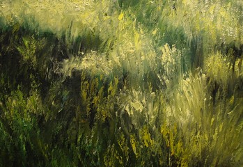 Oil texture paintings, blur. Fine art.