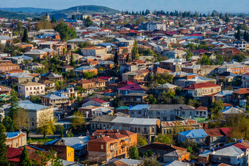 Fototapeta na wymiar View over Kutaisi, Georgia