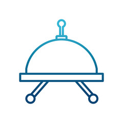 Restaurant dish dome icon vector illustration  graphic  design