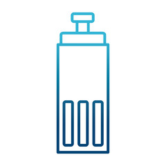 Thermo bottle isolated icon vector illustration  graphic  design