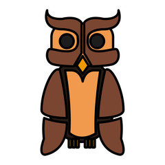 Owl bird symbol icon vector illustration  graphic  design
