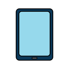 tablet computer technology device wireless vector illustration drawing 