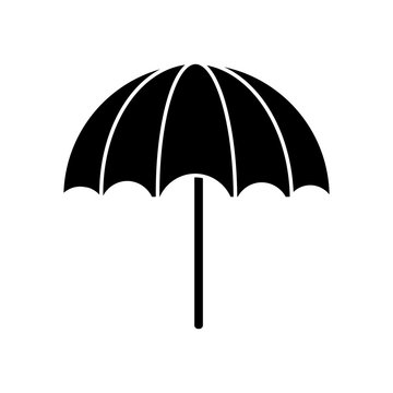 Umbrella weather symbol icon vector illustration graphic design