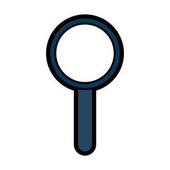 magnifying glass icon image vector illustration design 