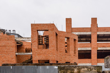 Construction of the multistory building