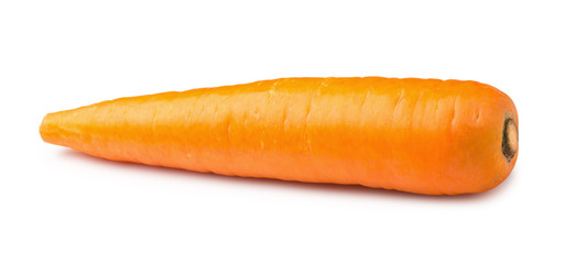 Carrots vegetable isolated on a white background