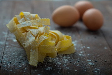 Ravioli with Cuttlefish ink and majoram flower