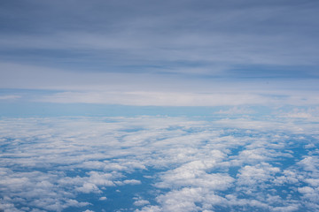 Fototapeta na wymiar aerial view of cloud