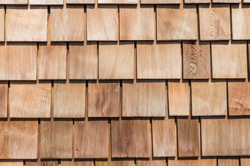 wooden roof tile