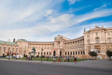 Fototapeta na wymiar Neue Burg Museum in Vienna