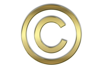 Símbolo de derechos de autor.