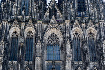 Fototapeta premium Cologne Cathedral Close-Up