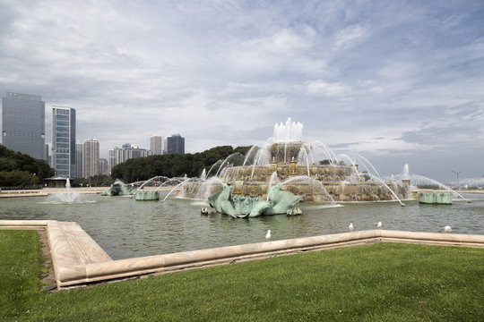 Buckingham Fountain in Chicago