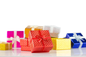gift box isolated on a white background