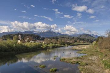 Obraz premium Landschaft in Kärnten