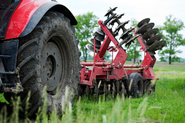 Obraz premium tractor