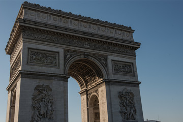 Fototapeta na wymiar Der Triumphbogen Paris