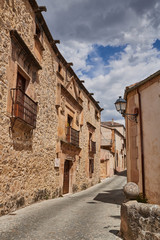 Fototapeta na wymiar Sepulveda town in Segovia province, Spain