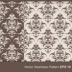 Seamless wallpaper pattern vector