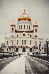 The Cathedral of Christ the Saviour in Moscow