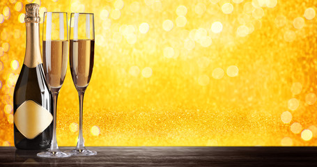 Champagner zum Fest