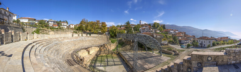 Amphitheater - Ohrid, Macedonia – Roman Amphitheater