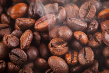 background of coffee beans