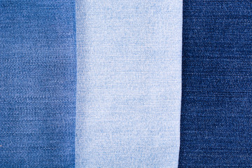 Fototapeta premium Blue jeans texture background
