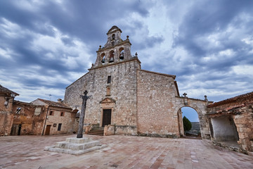 Fototapeta premium Maderuelo medieval village in Segovia, Spain