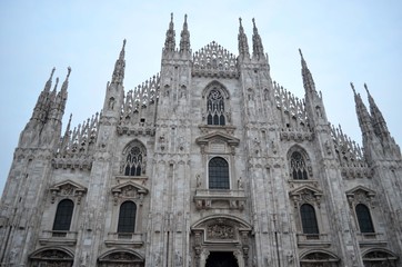 Fototapeta premium Katedra w Mediolanie