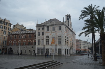 Fototapeta na wymiar San Giorgio Palace - Genova