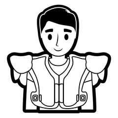 Obraz premium american football player