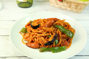 トマトソーススパゲティ