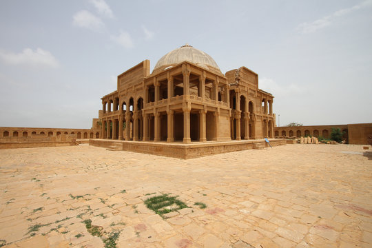 Ancient tomb at Makli Necropolis, Thatta
