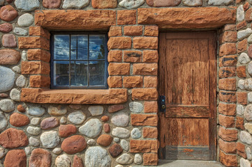 An old stone building in Cottonwood Arizona