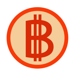 Obraz premium Bitcoin icon design