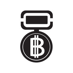 Bitcoin icon design