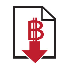 Bitcoin icon design