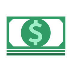 Fototapeta premium dollar money icon