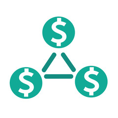 dollar money icon