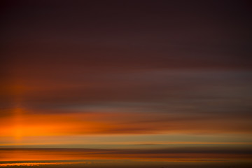 Fototapeta na wymiar The sky at dawn