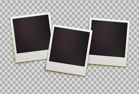 Retro instant photo frames