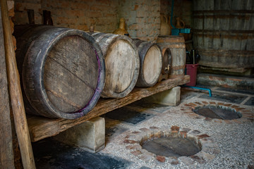 Georgian wine cellar