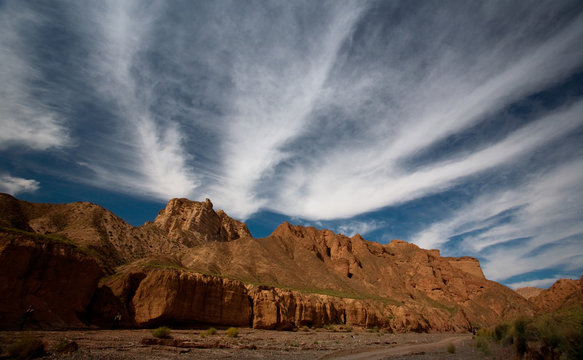 the landscape of Yardan Landform (devil city) in Zhangye, Gansu, China
