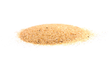 Sand Isolated On White Backgrounds