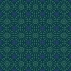 Abstract geometric seamless pattern. Brown style pattern with circle and line. Endless texture for wallpaper, fill, web page background.